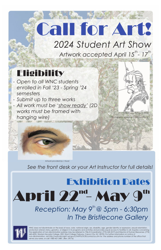 Student Art Show guidelines                     