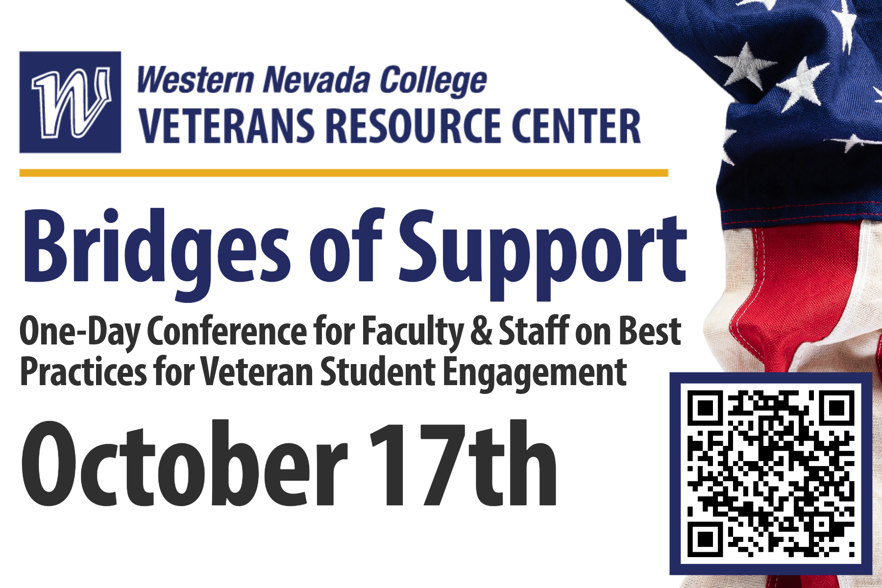 A Faculty & Staff Engagement with Veterans Conference