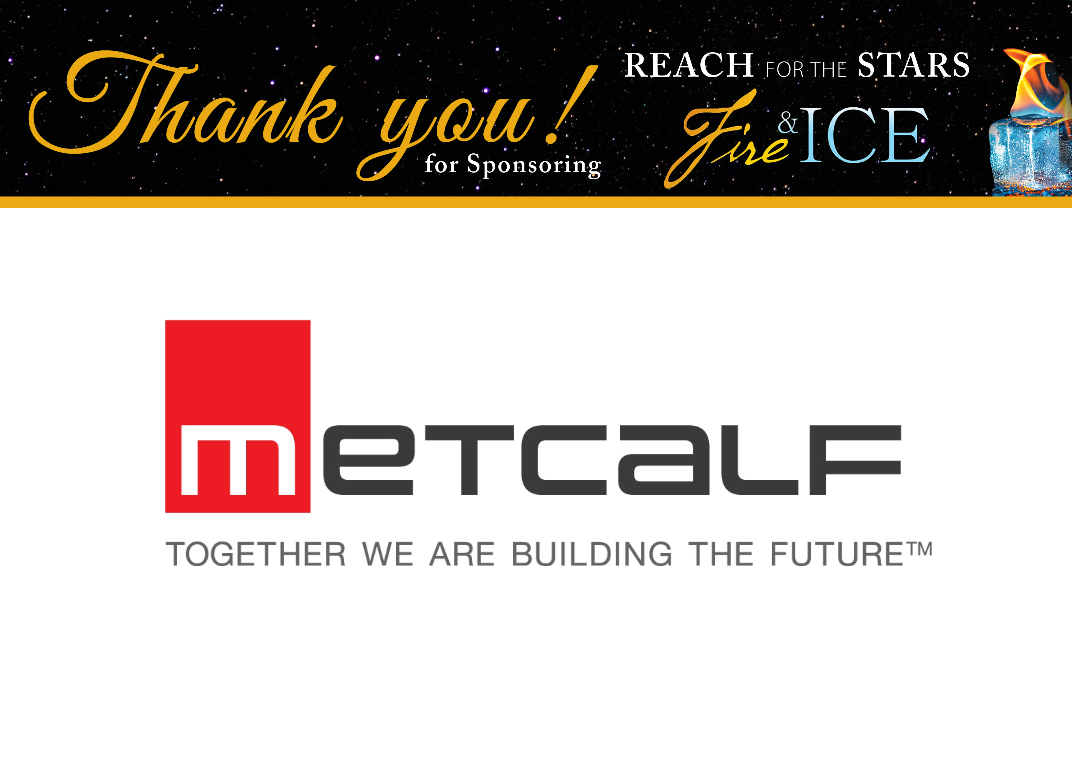 Metcalf Builders is proud to support the next generation of professionals by sponsoring Western Nevada College Foundation’s Reach for the Stars Gala.