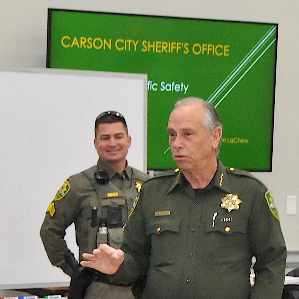 Sheriff Furlong Visits Driver’s Education Class